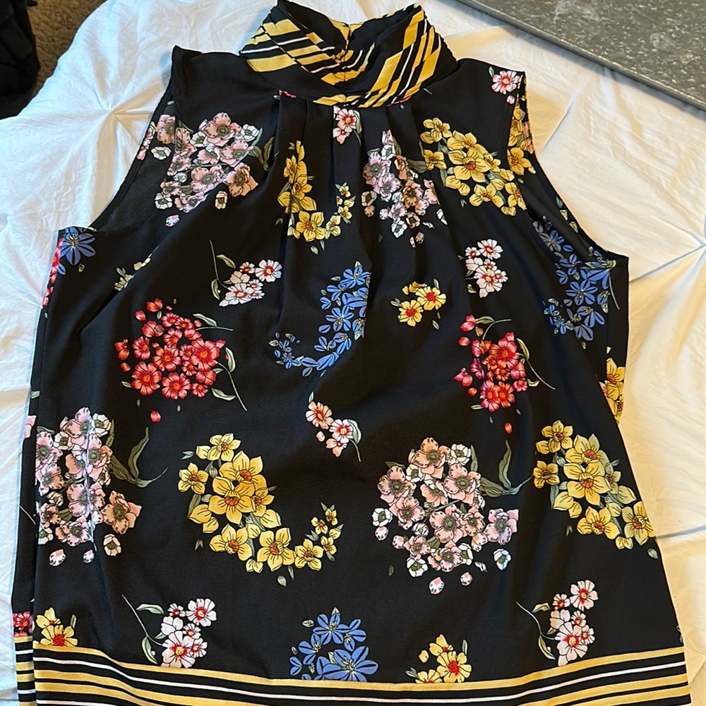 EUC New York & Co Halter Blouse